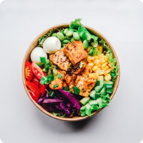 plate of ingredient